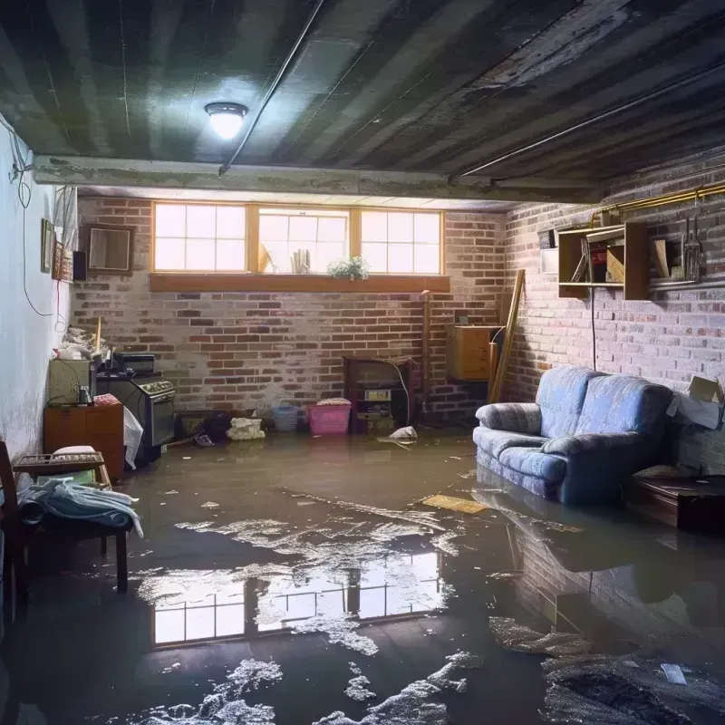 Flooded Basement Cleanup in Greene, ME